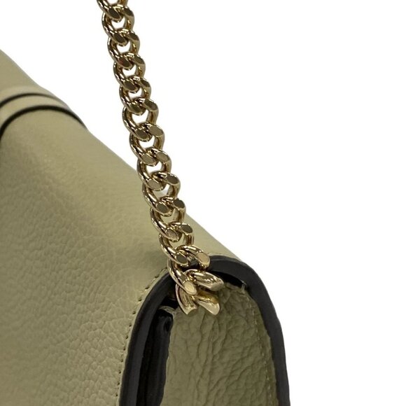 Chloe ALPHABET CHC21WP Light Green Leather - Shoulder Bag - Picture 11 of 14